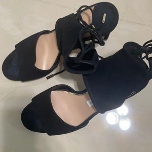 Black heels